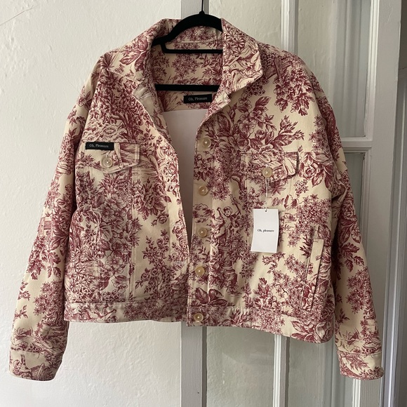 Oh, Pleasure Printed Monarca Skirt/Jacket Set - Picture 6 of 12